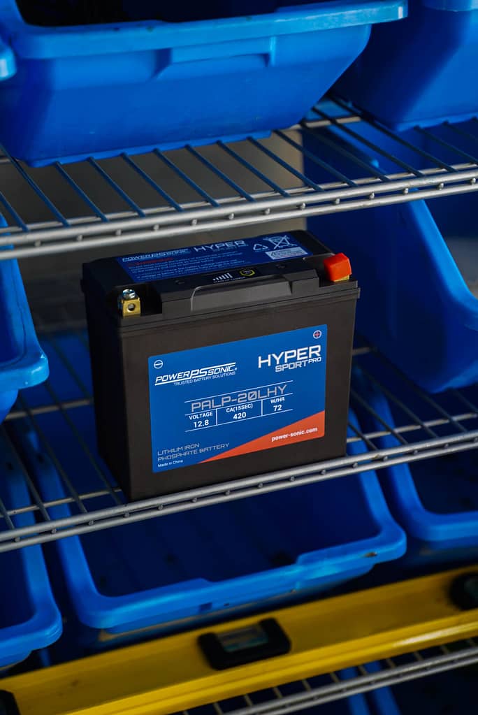 Storing your lithium battery for long periods of time.