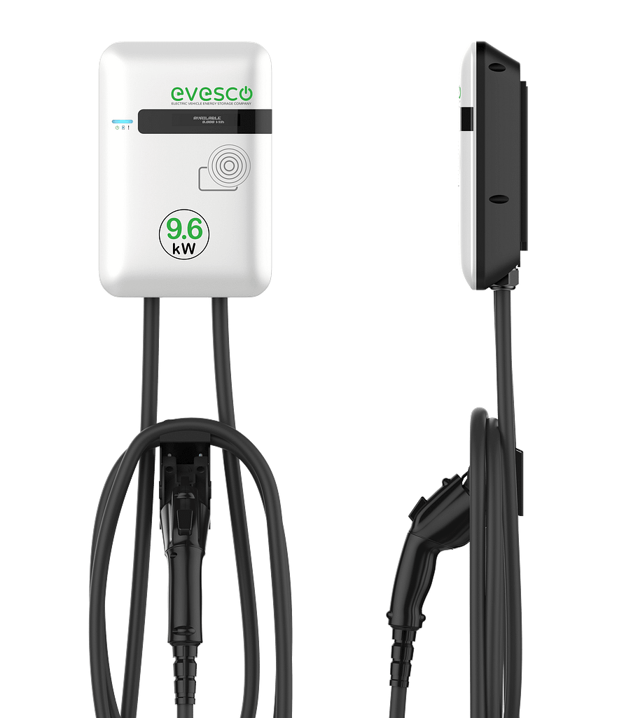 EVAC-9i-NA | 9.6 KW EV Charger, Level 2, 40A Output - EVESCO