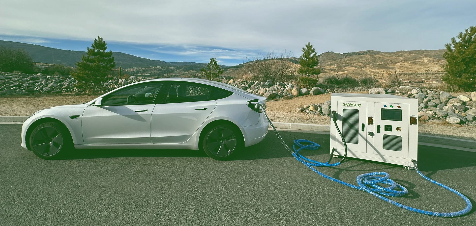 Tesla charging station business sales