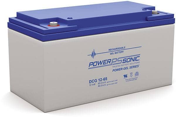 Afscheid tweedehands Ziek persoon DCG12-65 12V 65Ah Deep Cycle Gel Battery | Power Sonic