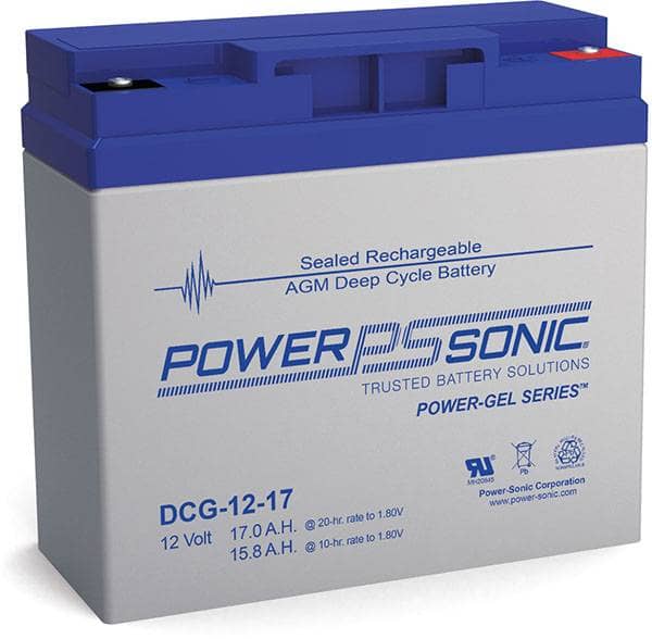 Batterie Plomb Gel 12V 70Ah (257x166x214) Power Sonic (DCG12-70