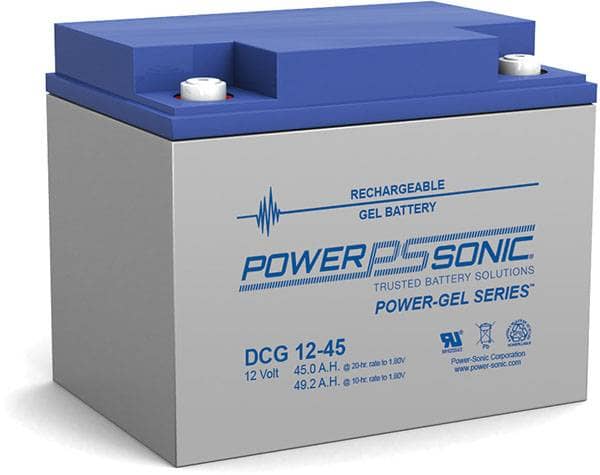 Batterie PowerSonic DCG12-110 GEL 12V 110Ah à décharge lente