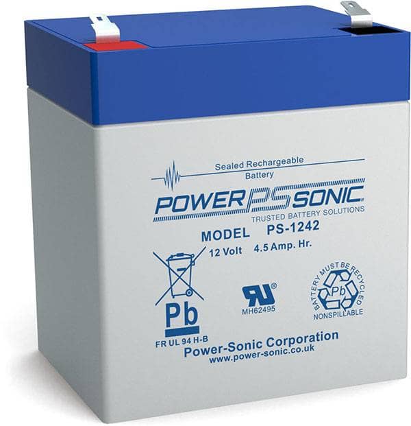 PS-1242 12V 4.5Ah General Purpose VRLA Battery | Power Sonic