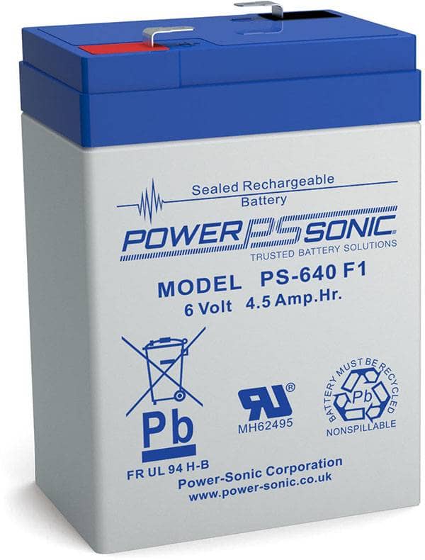 PS-640 6V 4.5Ah General Purpose VRLA Battery