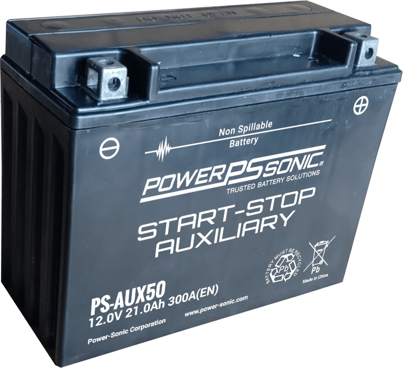 Start-Stop Auxiliary Batteries For Start-Stop Cars & Vehicles - Power Sonic
