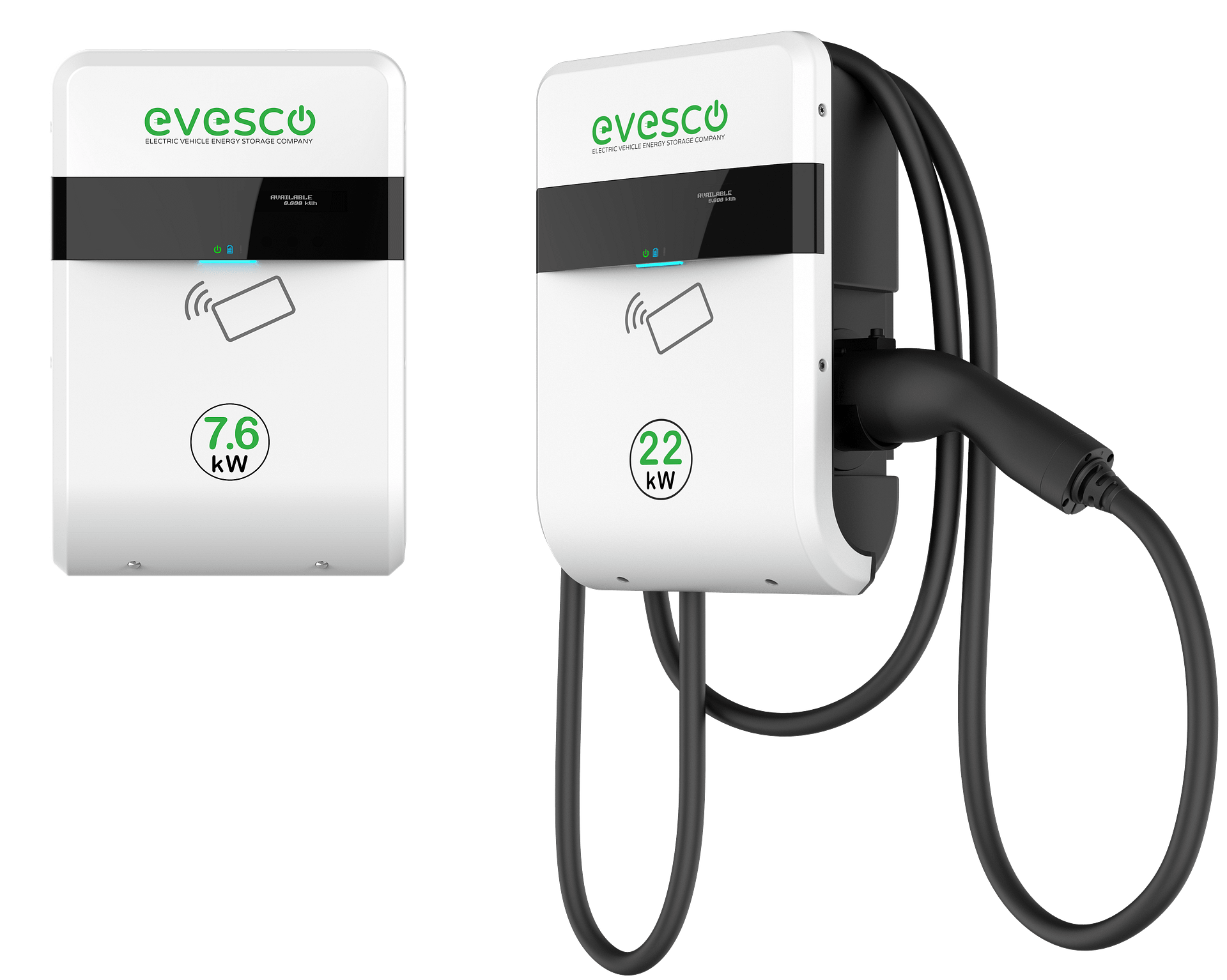 Level 2 EV Chargers 7kW to 22kW (AC Charging) - EVESCO