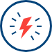 Reduce Electricity Icon