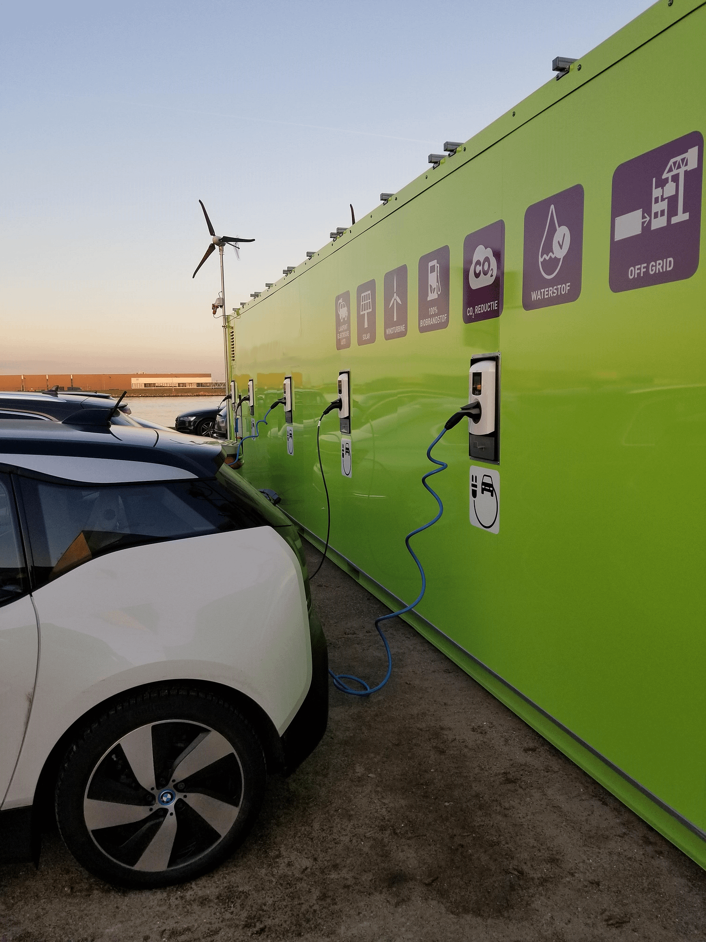 Portable EV charging Station